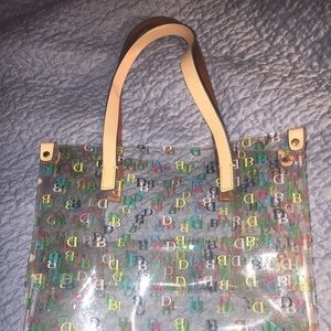 Dooney And Bourke Medium clear shopper